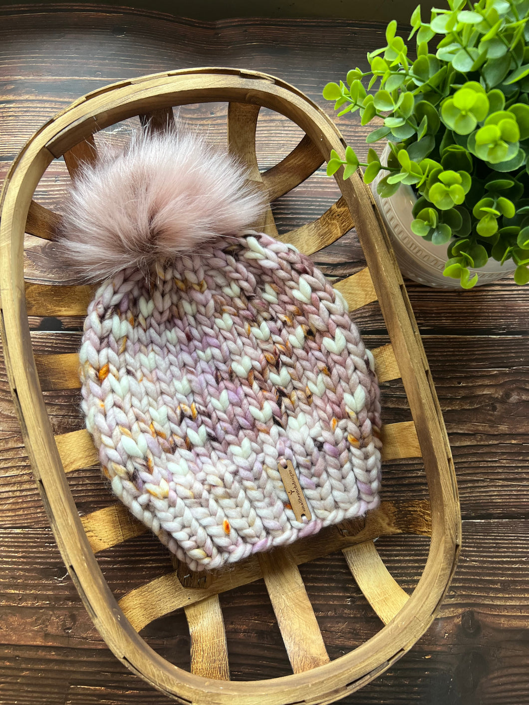 LUXURY*Child- Hand-Dyed 100% Wool Knit Hat