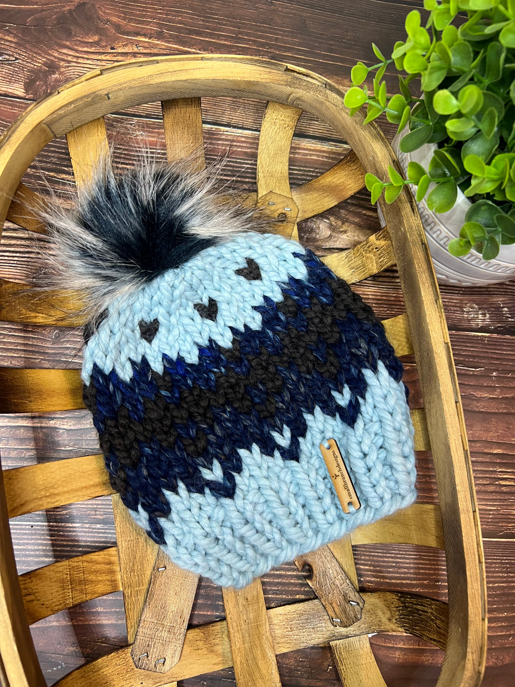 CLASSIC*6-12 MONTHS- Knit Hat