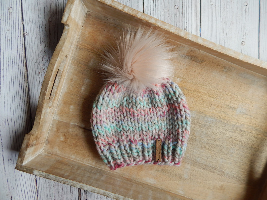 CLASSIC*6-12 MONTHS- Knit Hat