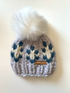 Newborn 100% Wool Hat - Palindrome